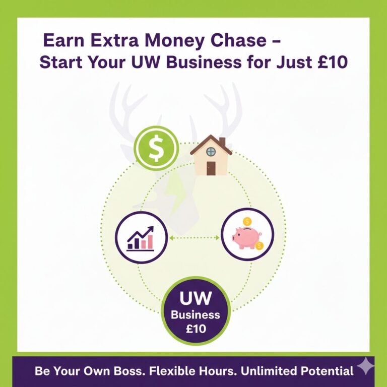 Earn Extra Money Cannock Chase – Start Your UW Business for Just £10 earn extra money with UW in cannock chase