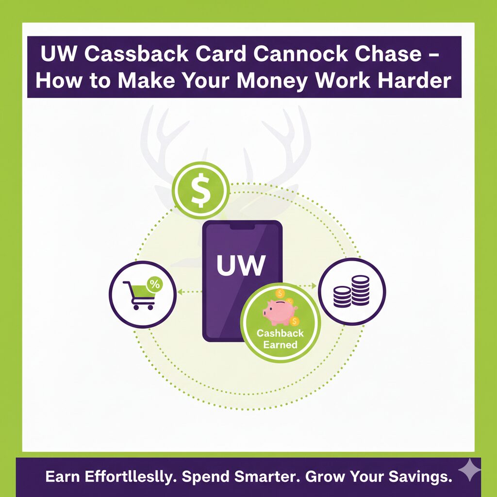 spend on your UW cashback card to get money off your utility bill