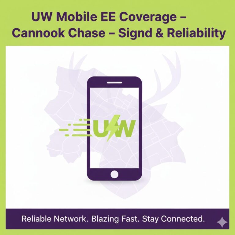 UW Mobile EE Coverage Cannock Chase – Signal, Speed & Reliability uw mobile speed with EE in cannock chase