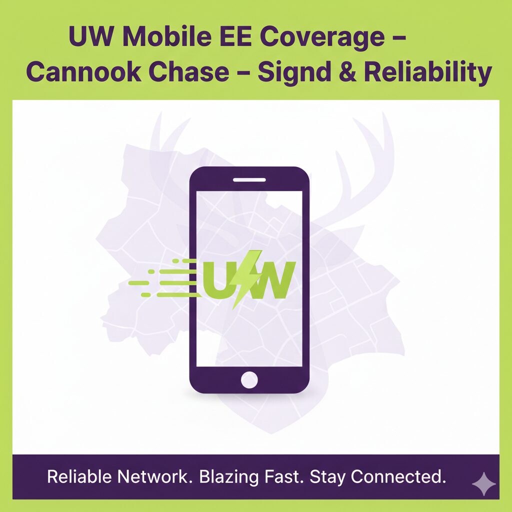 UW Mobile EE Coverage Cannock Chase – Signal, Speed & Reliability uw mobile speed with EE in cannock chase