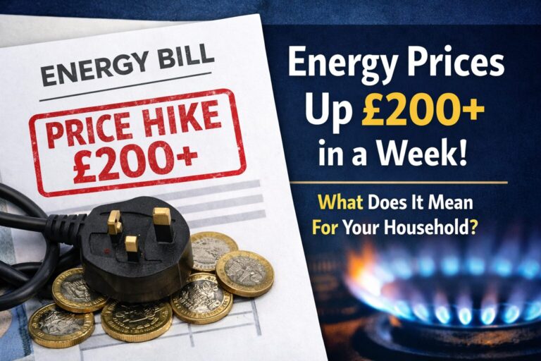 Why Energy Prices Can Change Overnight – And Why It Pays To Know Your Options energy prices jump £200
